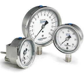 1009 Duralife 2.5/3.5 Inch Pressure Gauge - industrial gauges