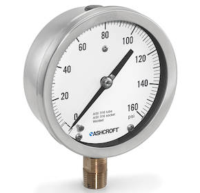 1009 4.5/6 Inch Pressure Gauge - industrial gauges
