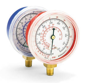 1007P and 1001T XOR Refrigeration Pressure Gauge - pressure measurement