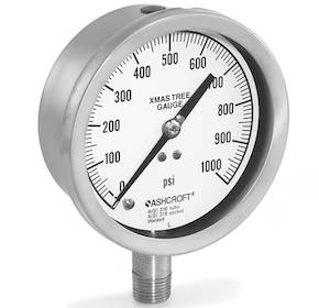 1020 Christmas Tree Pressure Gauge