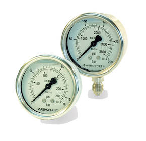 5008 63 mm Stainless Steel Pressure Gauge - commercial gauges